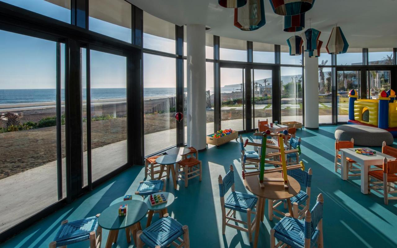 Hotel Hyatt Regency Taghazout Esterno foto The interior of the restaurant