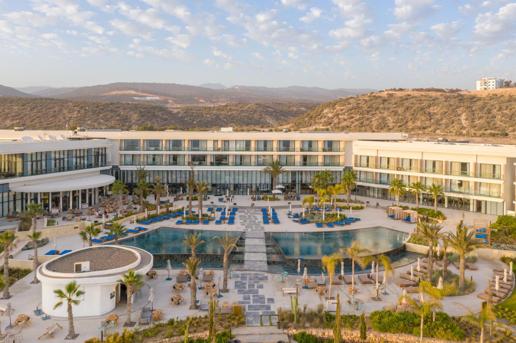 Hotel Hyatt Regency Taghazout Esterno foto The hotel's main pool