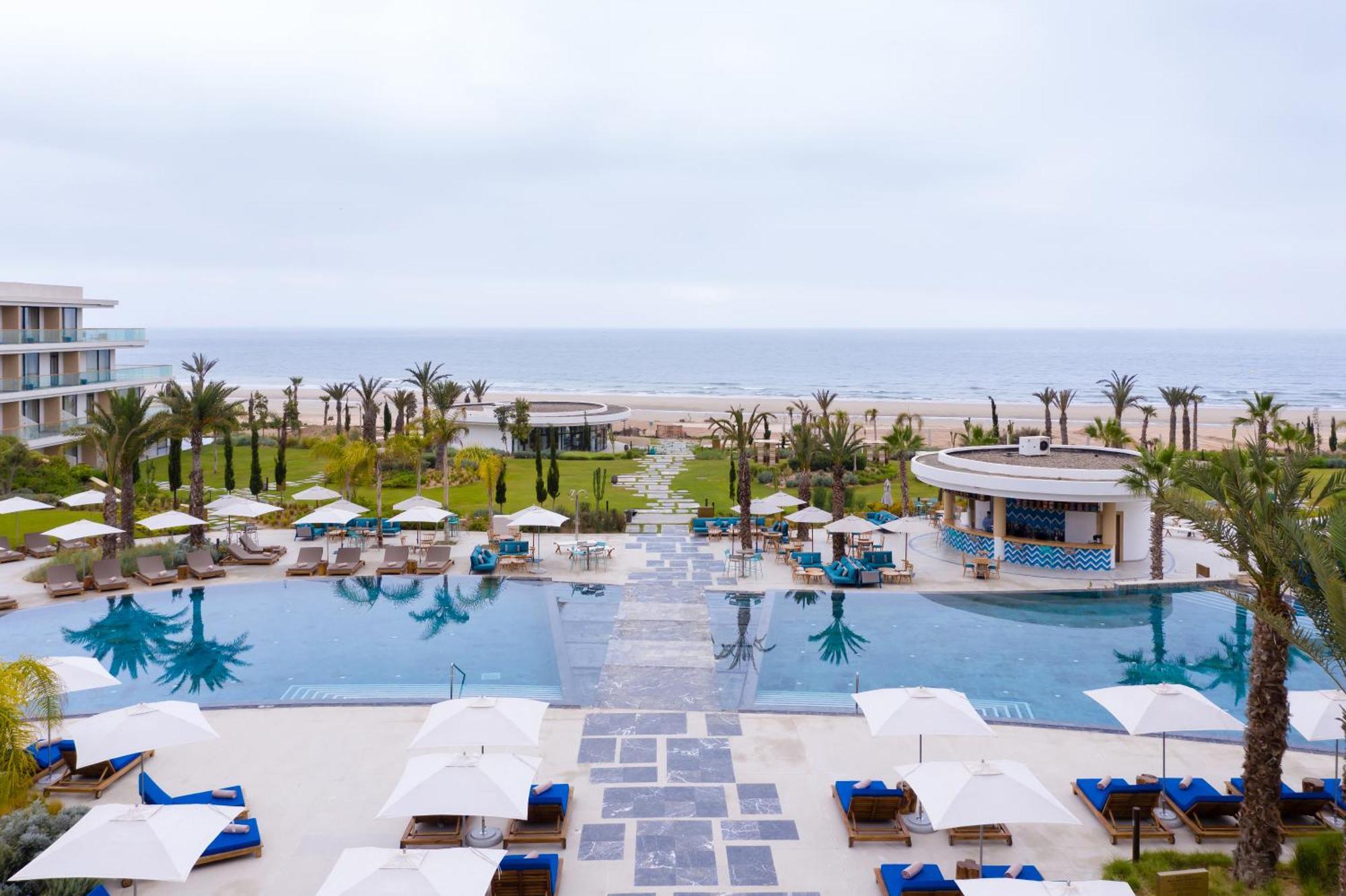 Hotel Hyatt Regency Taghazout Esterno foto The pool at the Royal Mirage