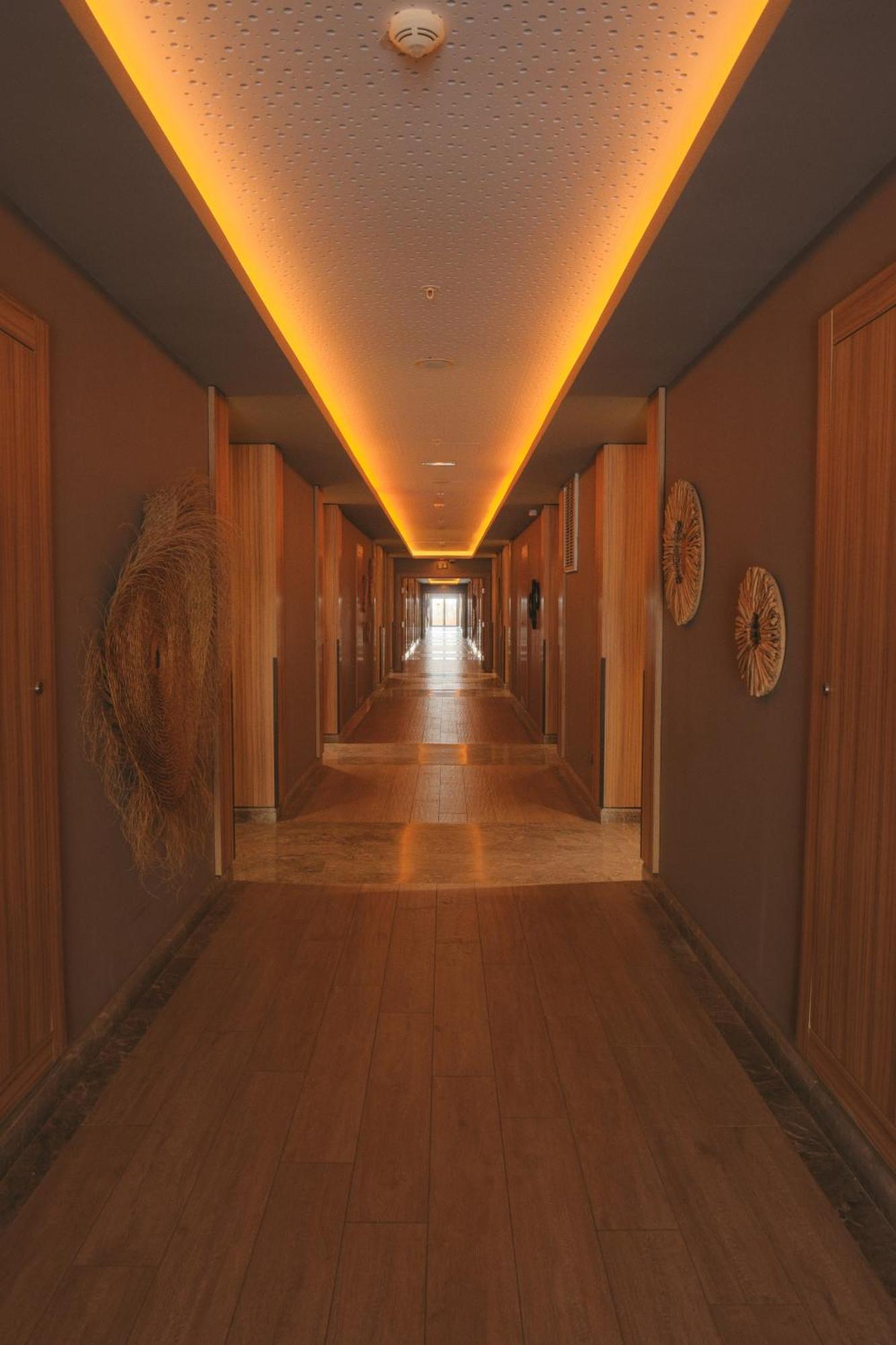 Hotel Hyatt Regency Taghazout Esterno foto A corridor at the hotel