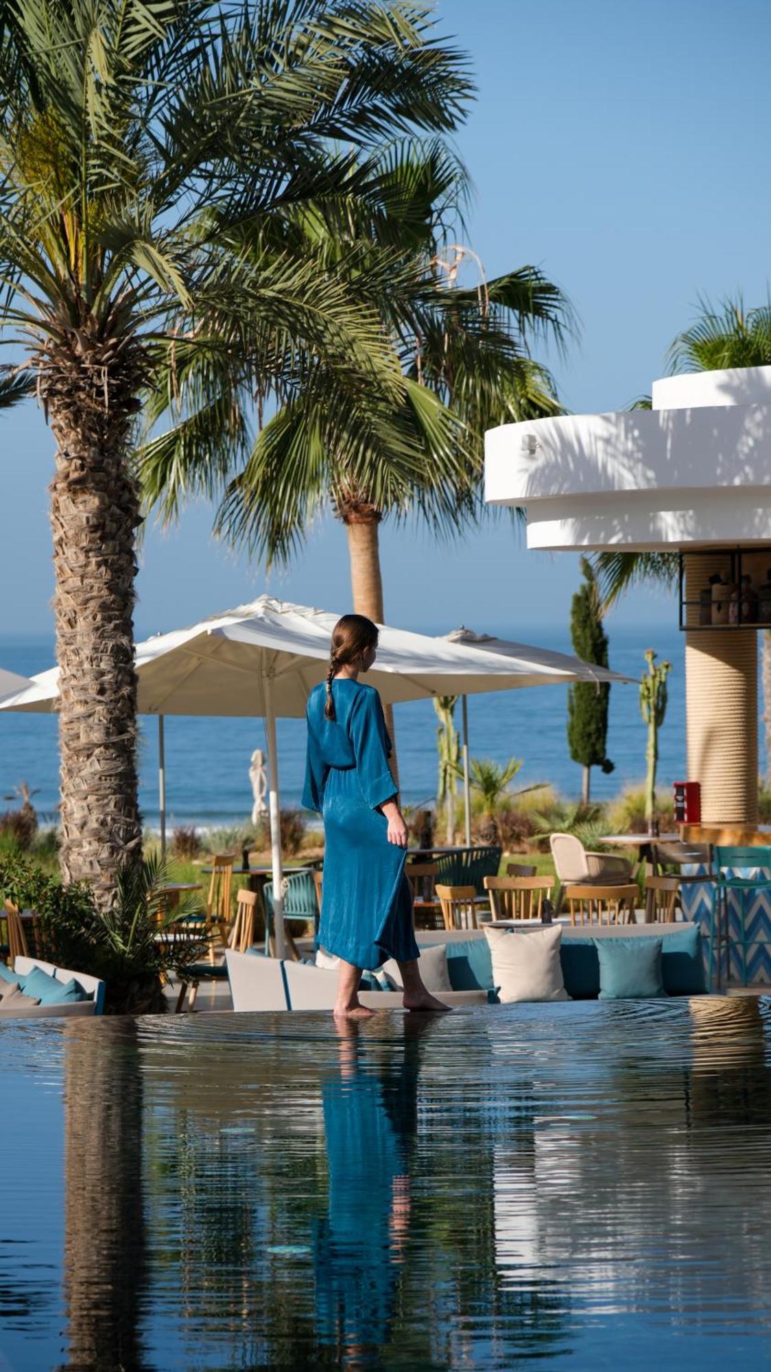 Hotel Hyatt Regency Taghazout Esterno foto The beach at the Grand Resort